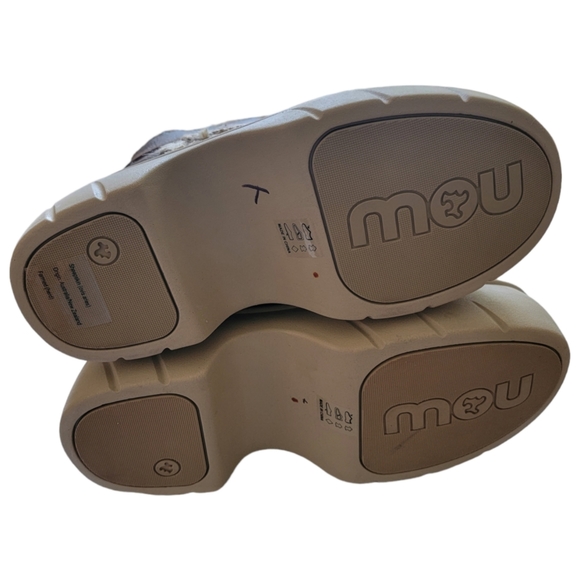 Free People MOU Lunar Landing Snow Platform Boots Size/37 - Picture 9 of 10